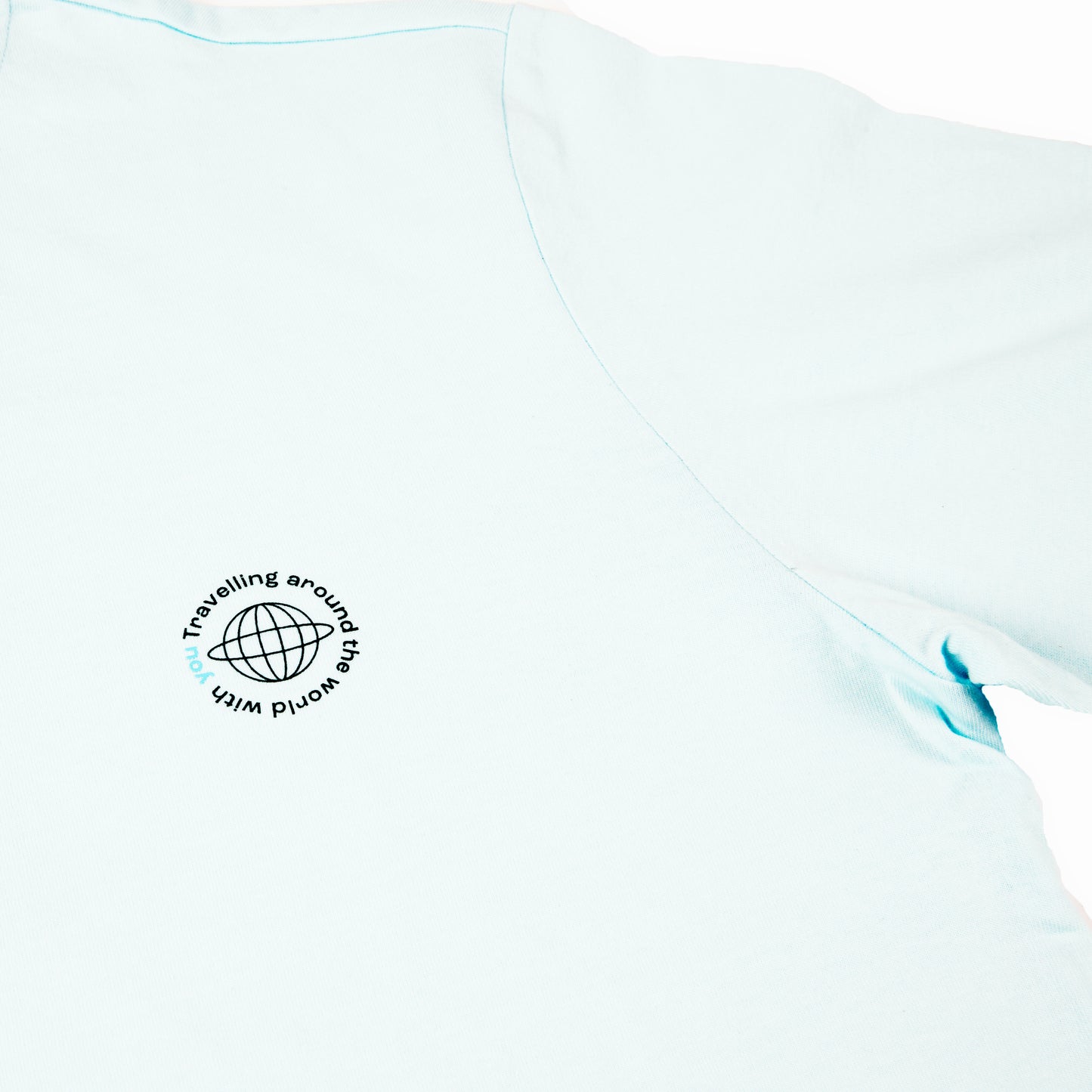 WORLD TRAVELLER SHIRT - SKY BLUE
