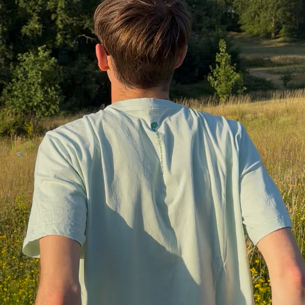 FLOWER SHIRT - PURE MINT